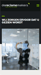 Mobile Screenshot of dereclamemakers.nl